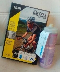 Water Bottle Award Prize with pamphlet from Camelbak