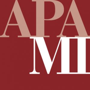 APA MI logo in red